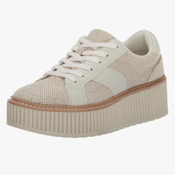 New Dolce Vita Bubbles Almond  Platform Women's Sneakers Size 10 - Picture 2 of 7